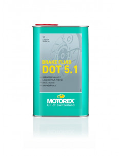 Liquide de frein MOTOREX Brake Fluid DOT 5.1 - 1L