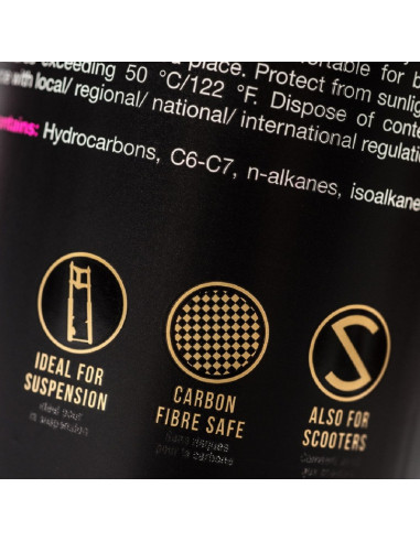 Spray de protection MUC-OFF Motorcycle Silicon Shine - spray 500ml