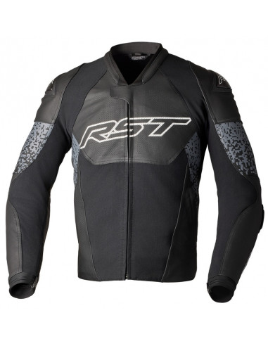 Veste cuir RST Pro Series Supersport-K CE - noir/gris