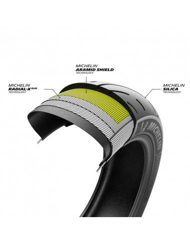 Pneu MICHELIN ROAD W GT Honda GL1800 Goldwing 130/70 R 18 M/C 63H TL