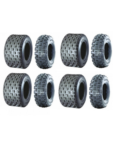 Train de pneus Sport KENDA DOMINATOR K300 (4 x 21X7-10 + 4 x 20X11-9)