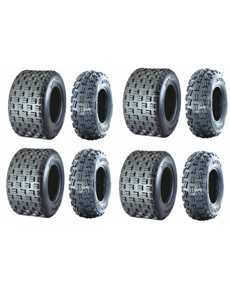 Train de pneus Sport KENDA DOMINATOR K300 (4 x 21X7-10 + 4 x 20X11-9)