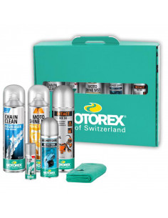 Kit de nettoyage, entretien et lubrification MOTOREX X Ride N' Shine 2