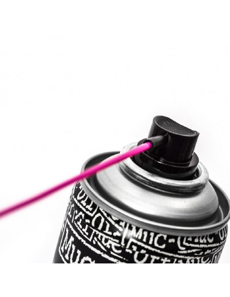 Lubrifiant chaîne MUC-OFF All Weather Chain Lube - spray 400ml X12