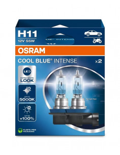 Ampoule OSRAM Cool Blue Intense Bulb H2 12V/55W - x2 2
