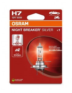 Ampoule OSRAM H7 Night Breaker Silver 12V 60/55W PX26d - à l'unité 2