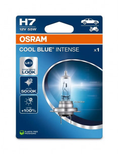 Ampoule OSRAM Cool Blue Intense H7 12V/55W - X1 2
