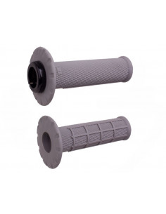 Revêtements universels ODI Lock-On semi-gaufré - gris/argent 2