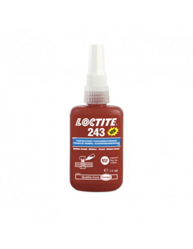 Frein filet moyen LOCTITE 243 - flacon 24ml