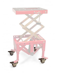 Roues avec frein pour lève-moto hydraulique VECTOR 2