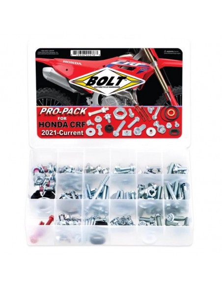 Kit visserie plastiques BOLT Pro Pack