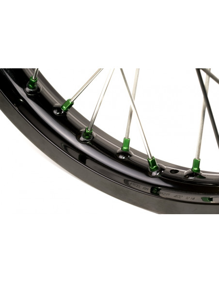 Jeu de têtes de rayons HAAN WHEELS - vert