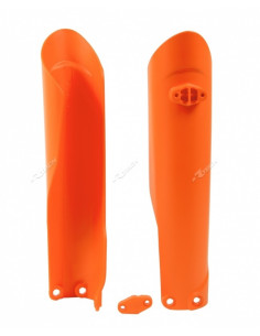 Protections de fourche RACETECH couleur origine (2017) orange KTM