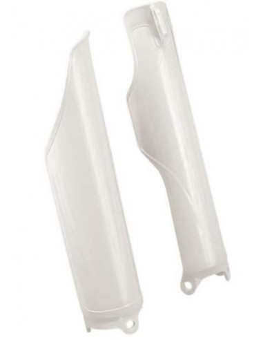 Protections de fourche RACETECH blanc Honda