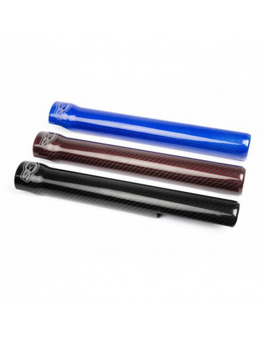 Protections de fourche S3 carbone/bleu