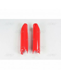 Protections de fourche UFO rouge Honda