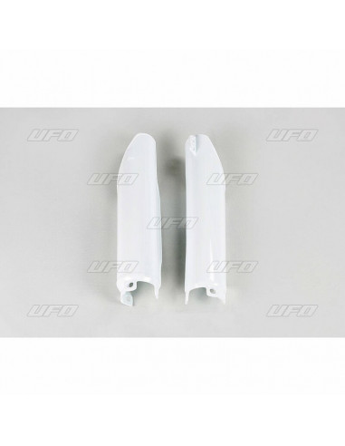 Protections de fourche UFO blanc Honda