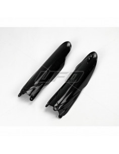 Protections de fourche UFO noir Yamaha YZ250F/450F