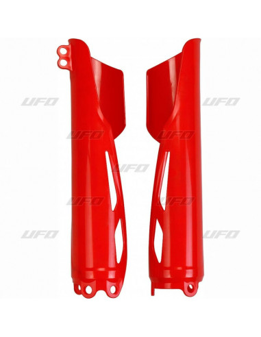 Protège fourche UFO rouge Honda CR250/450R-RX