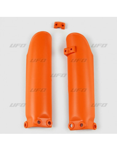 Protections de fourche UFO orange KTM SX65