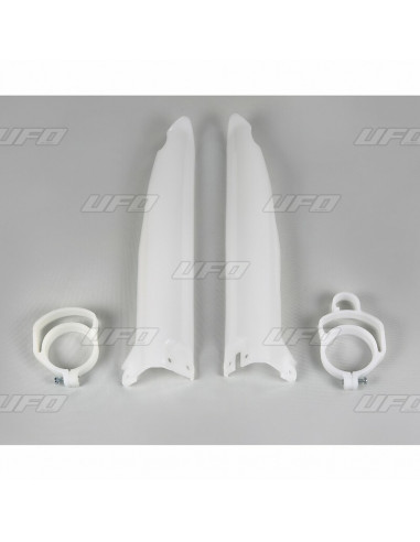 Protections de fourche UFO translucide Kawasaki KX