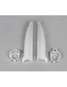 Protections de fourche UFO translucide Kawasaki KX