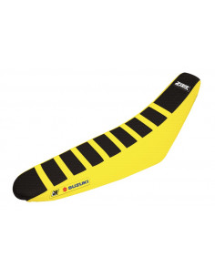 Housse de selle BLACKBIRD Zebra jaune/noir Suzuki RM-Z450