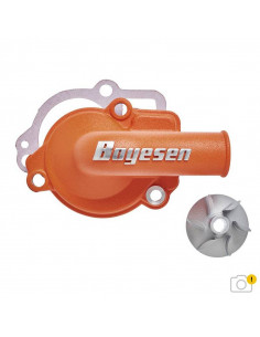 Couvercle de pompe à eau + turbine BOYESEN SuperCooler - orange 2