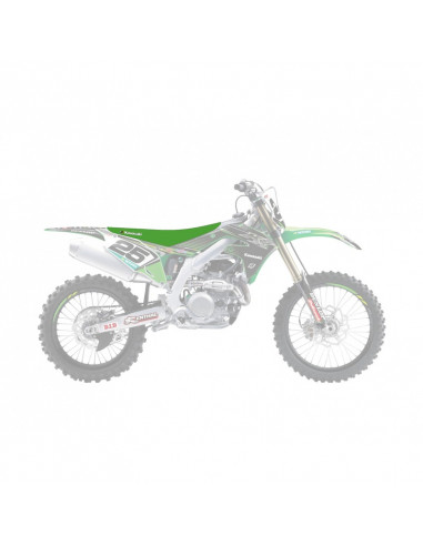 Housse de selle BLACKBIRD Pyramid Kawasaki KX450