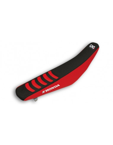 Housse de selle BLACKBIRD Double Grip 3 noir/rouge Honda CRF250R/450R