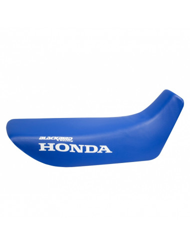 Housse de selle BLACKBIRD Traditional bleue Honda