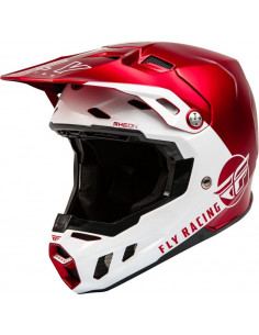 Casque FLY RACING Formula CC Centrum Rouge Metallic/Blanc M 2