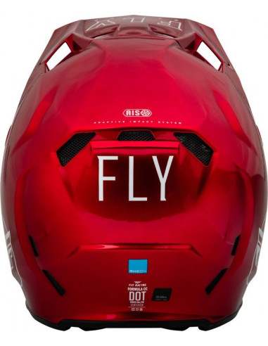 Casque FLY RACING Formula CC Centrum Rouge Metallic/Blanc M
