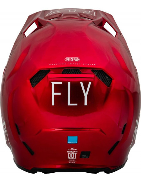 Casque FLY RACING Formula CC Centrum Rouge Metallic/Blanc M