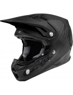 Casque enfant FLY RACING Formula Carbon Tracer - Matte Black Carbon