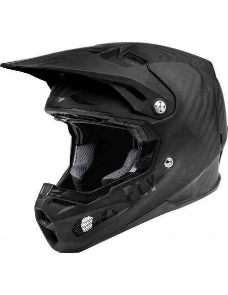 Casque enfant FLY RACING Formula Carbon Tracer - Matte Black Carbon