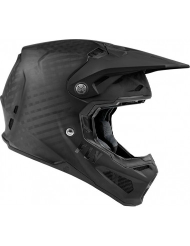 Casque enfant FLY RACING Formula Carbon Tracer - Matte Black Carbon