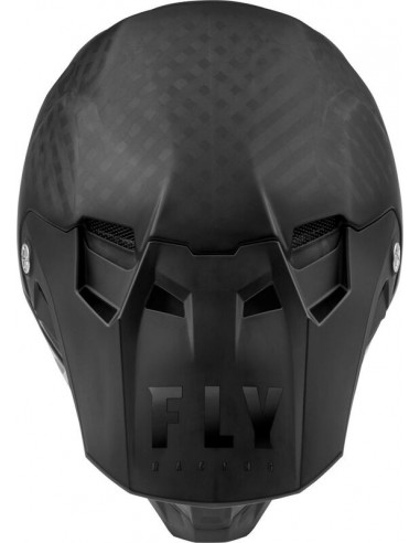 Casque enfant FLY RACING Formula Carbon Tracer - Matte Black Carbon
