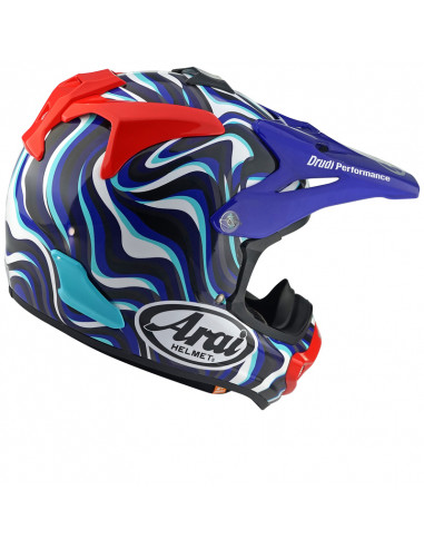 Casque ARAI MX-V EVO Stream - Bleu