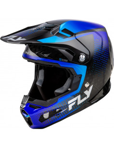 Casque FLY RACING Formula S Carbon Protocol - noir carbone/rouge 2