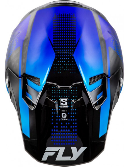 Casque FLY RACING Formula S Carbon Protocol - noir carbone/rouge