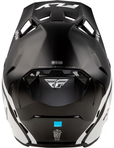 Casque FLY RACING Formula CC Objective - noir/blanc
