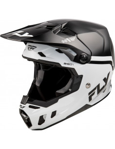 Casque FLY RACING Formula CC Objective - noir/blanc 2