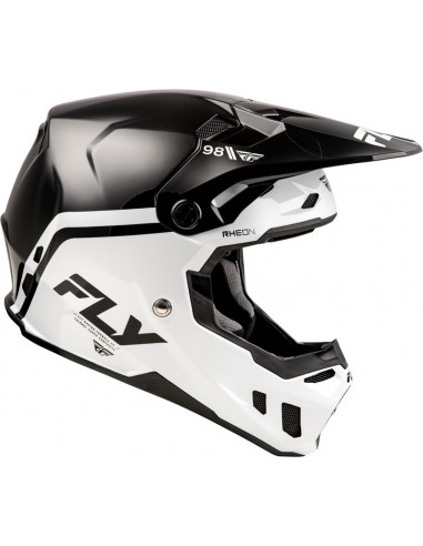 Casque FLY RACING Formula CC Objective - noir/blanc