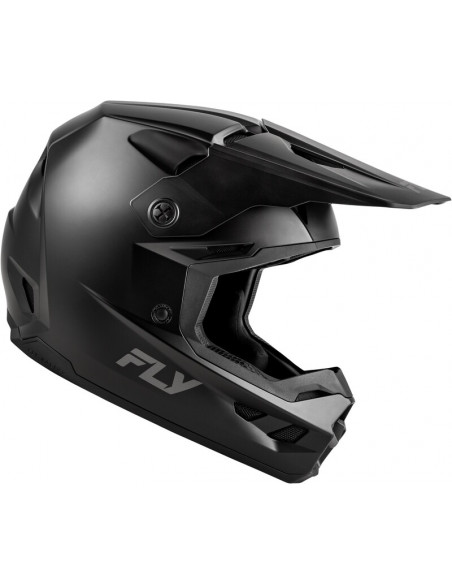 Casque enfant FLY RACING Kinetic Solid - noir mat