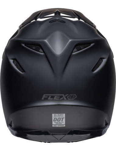 Casque BELL Moto-9s Flex Solid - Noir mat