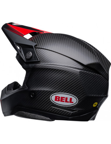Casque BELL Moto-10 Spherical - Satin/Gloss Black/Red