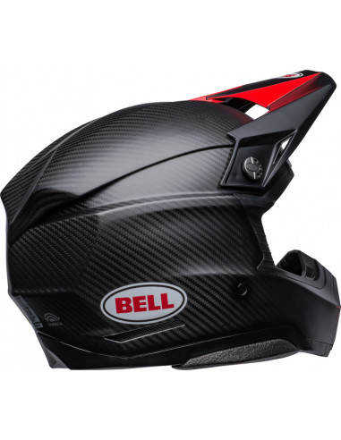 Casque BELL Moto-10 Spherical - Satin/Gloss Black/Red