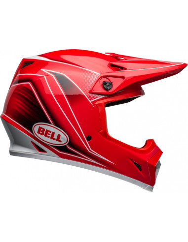 Casque BELL MX-9 Mips - Zone Gloss Red