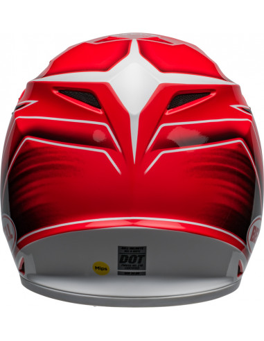 Casque BELL MX-9 Mips - Zone Gloss Red